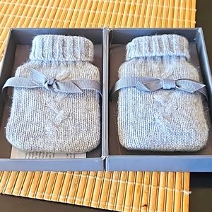 Mini Cashmere Mittens Hand Warmers by Restoration Hardware NWT